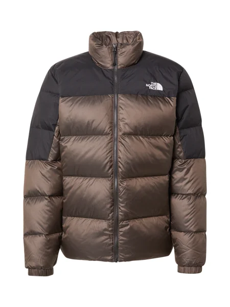 THE NORTH FACE Outdoorová bunda Diablo čokoládová / čierna / biela hnedá