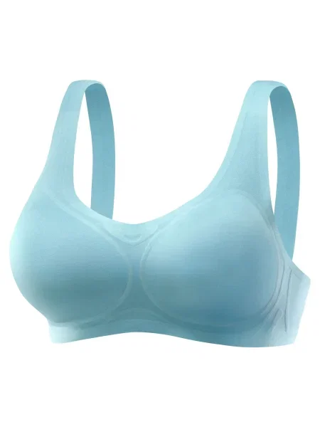 NUANCE Sutien deschis albastru