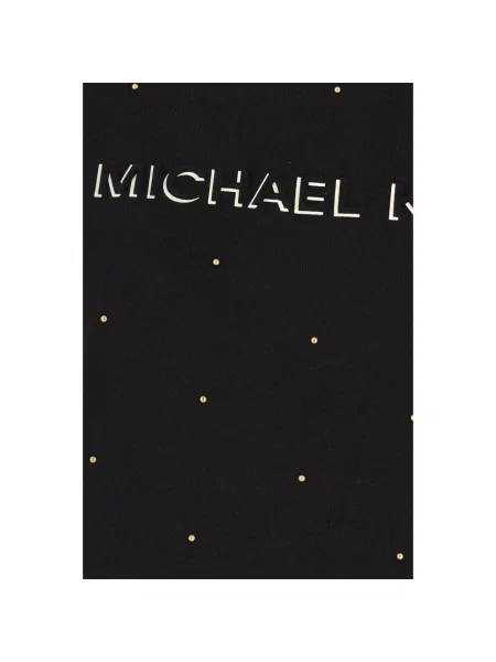 Koszulka Michael Kors z ćwiekami klasyczna czarna