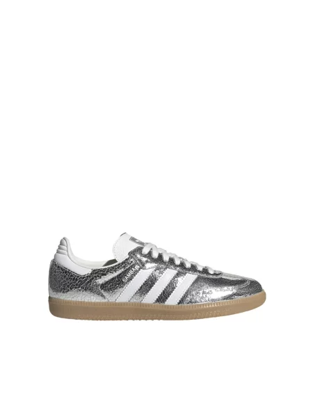 Sneakersy Adidas Samba skórzane szare