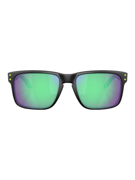 Okulary Oakley Holbrook Court Collection Matte Black z soczewkami Prizm Road Jade czarne