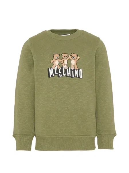Bluza dziecięca Moschino zielona