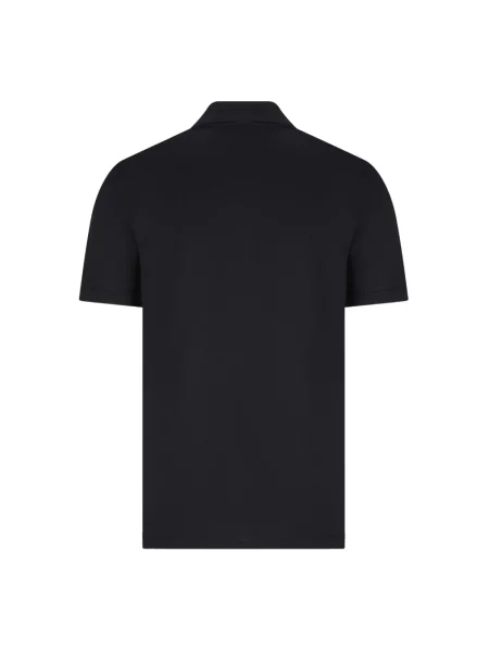 Koszulka polo Givenchy z kieszenią przednią niebieska