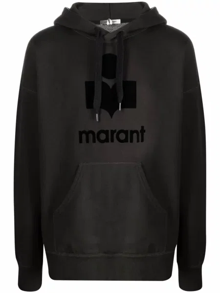 Hanorac cu glugă Marant negru
