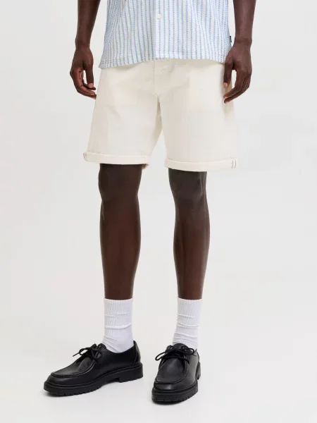JACK & JONES Pantaloni JPSTRick murdar alb