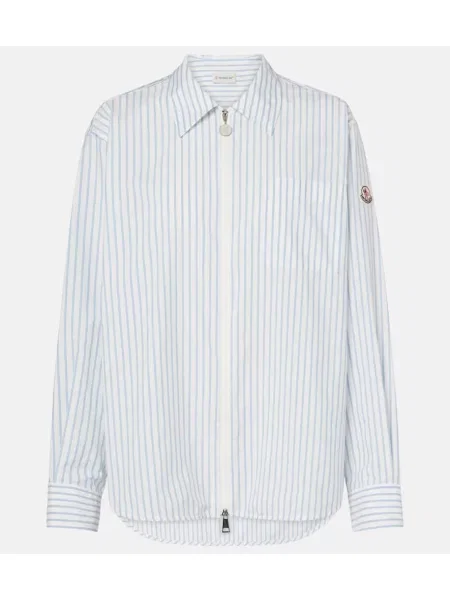 Cămașă Moncler cu dungi alb