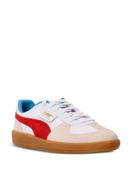 Sneakerși Puma Suede din piele alb