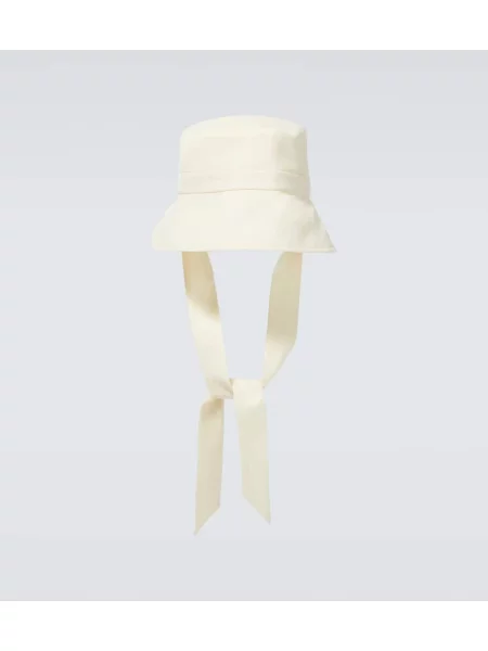 Вълнена шапка с периферия King & Tuckfield бяло