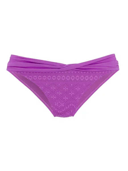 LASCANA Slip costum de baie lila