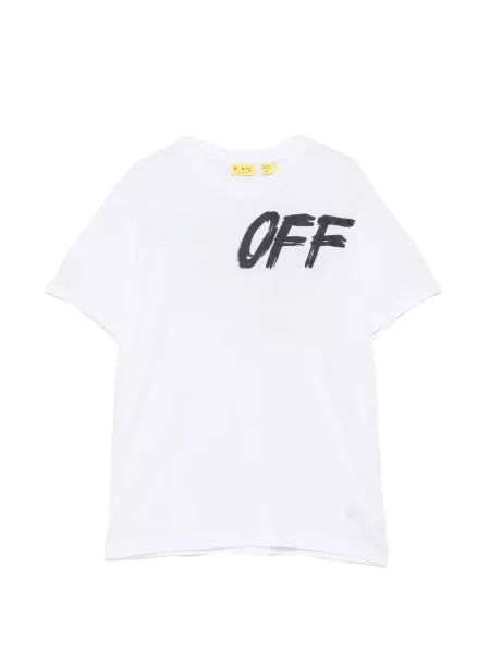 Koszulka dziecięca Off-white biała