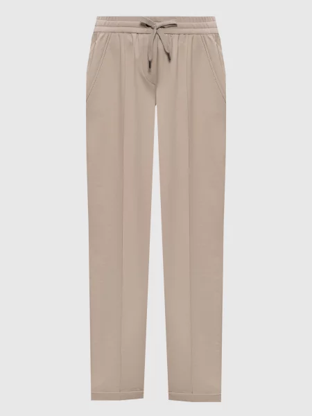 Спортивные штаны Brunello Cucinelli бежевые
