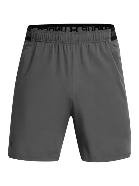 UNDER ARMOUR Sportovní kalhoty šedá černá