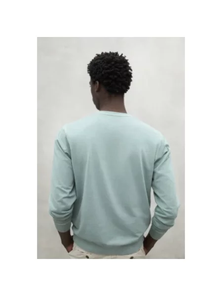 Bluza Ecoalf z nadrukiem zielona