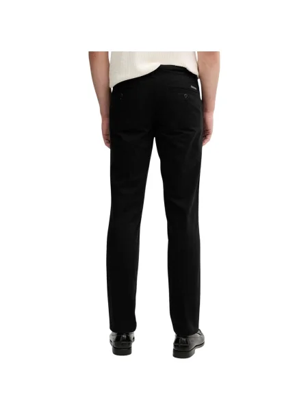 Pantaloni chino Calvin Klein Jeans negru