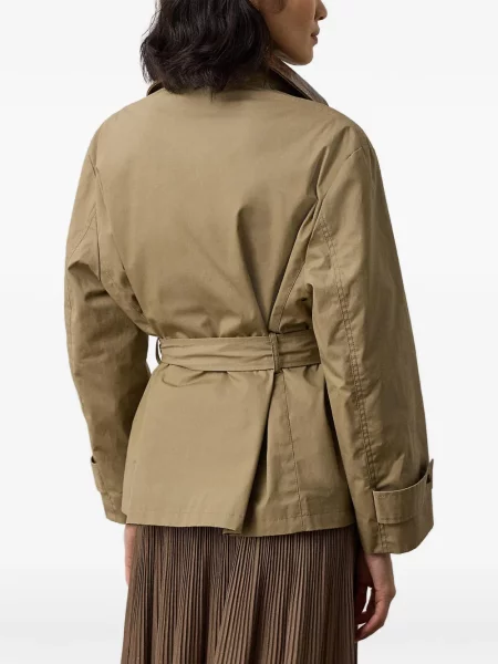 Scurt șapcă Polo Ralph Lauren cu broderie din jerseu maro