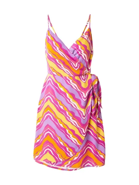 ONLY Rochie ONLALMA / lila / portocaliu / fucsia galben