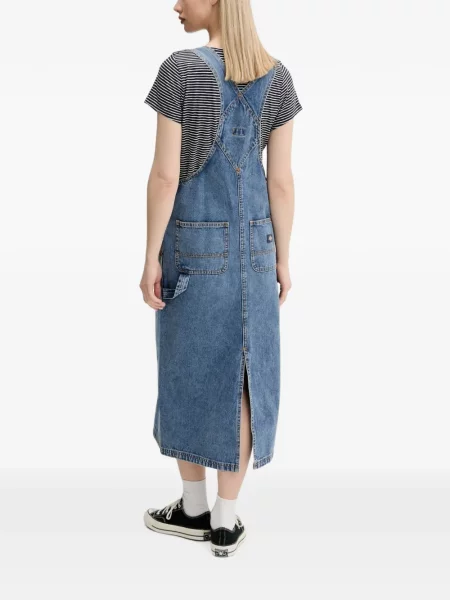 Rochie din denim Dickies albastru