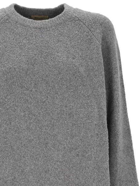 Pulover Woolrich de lână gri