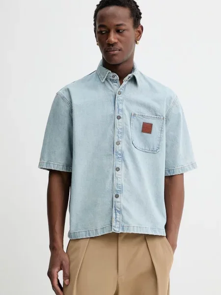 Jeans srajca Guess Jeans modra