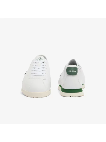 Lacoste Skórzane Sneakersy Club-Low biały