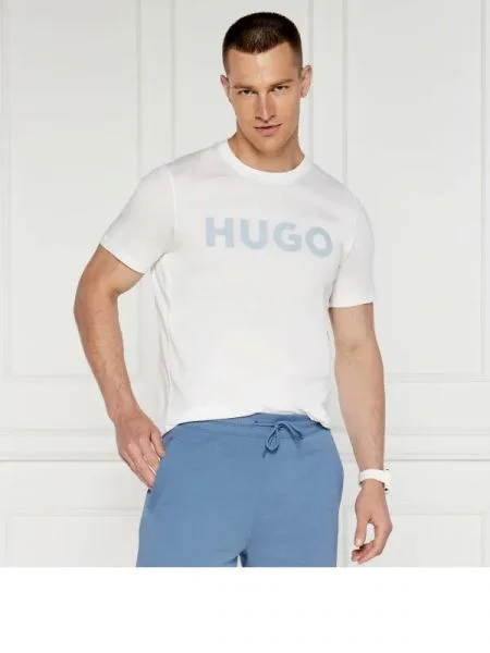 HUGO Tricou alb