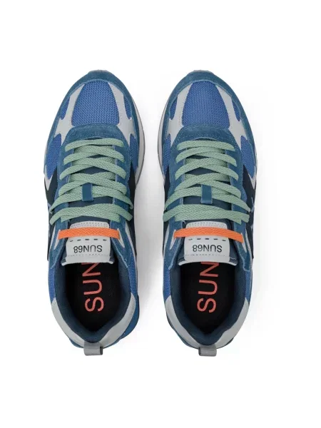 Sneakersy Sun68 niebieskie