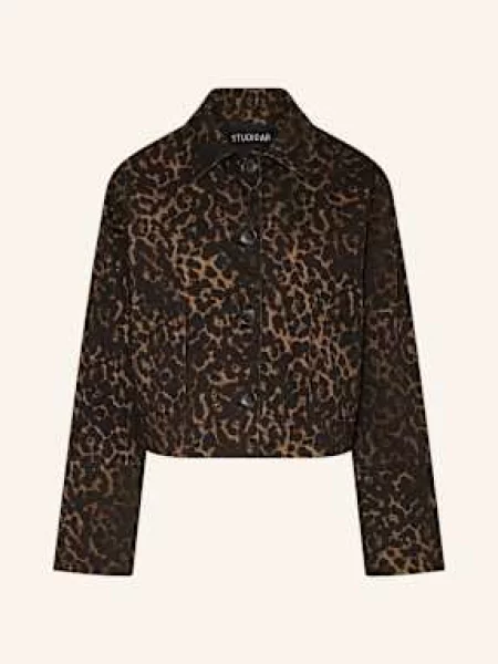 Studio Ar Kurtka Jeansowa Daria beige czarna