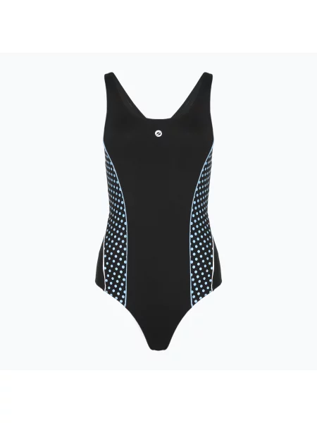 Дамски цял бански костюм RAS Malaysia Sport Back black черно