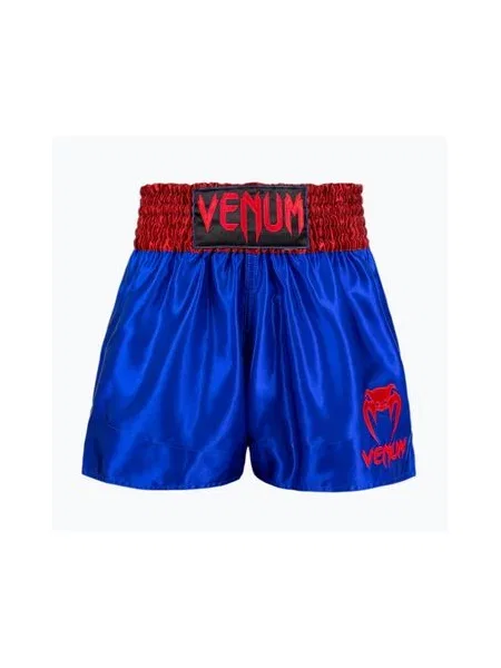 Тренувальні шорти Venum Classic Muay Thai темно-сині/червоні червоні