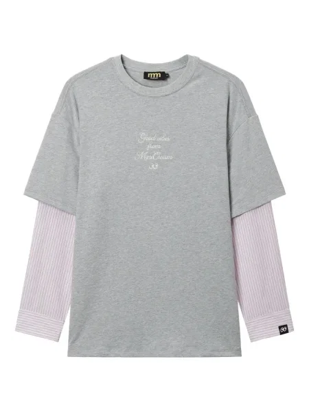 Tricou Mini Cream lung gri