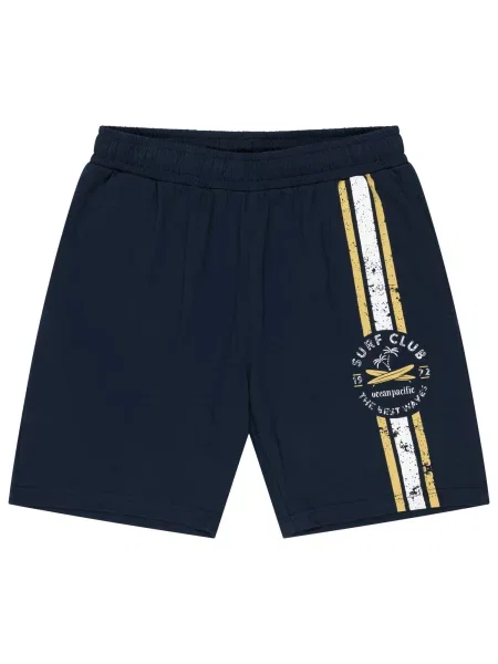 Ocean Pacific Pantaloni sport Ahangama bleumarin / galben pastel alb