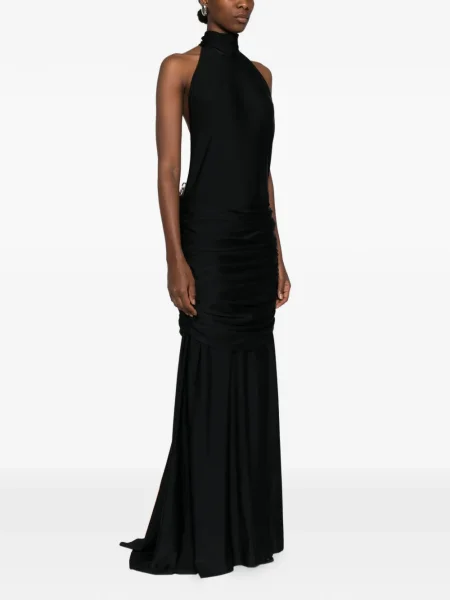 Rochie maxi Medeea de costum negru
