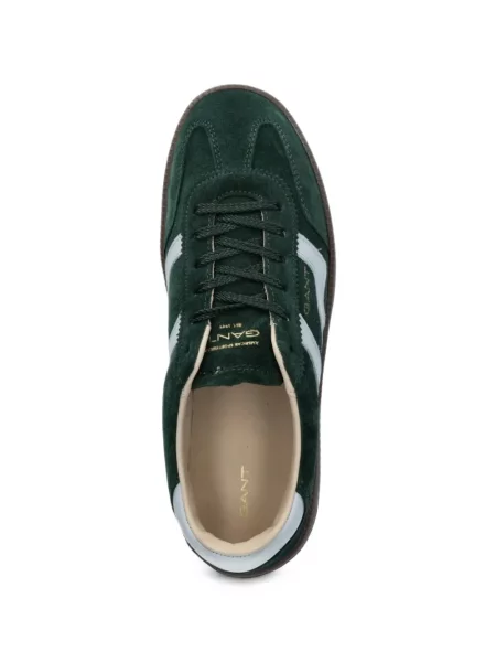 Sneakerși Gant cu platformă verde