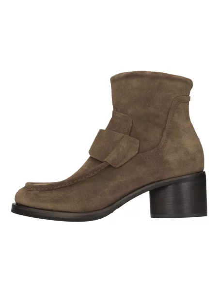 Buty do kostki Hundred100 skórzane brązowe