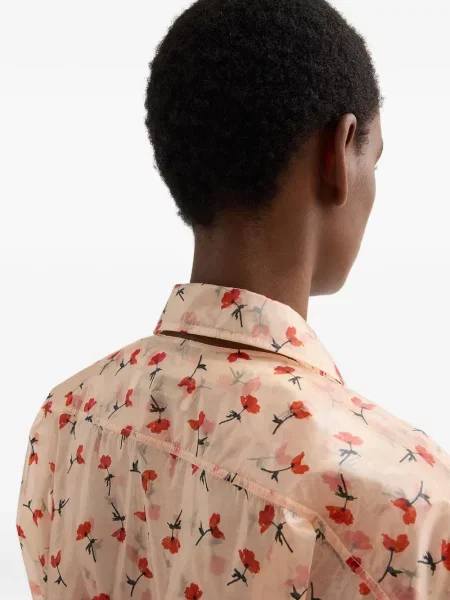 Geacă Jil Sander portocaliu