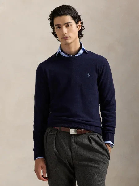 Polo Ralph Lauren Pulover bleumarin