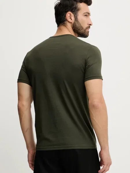 Emporio Armani Underwear 2 póló készlet Színes Regular Fit fekete