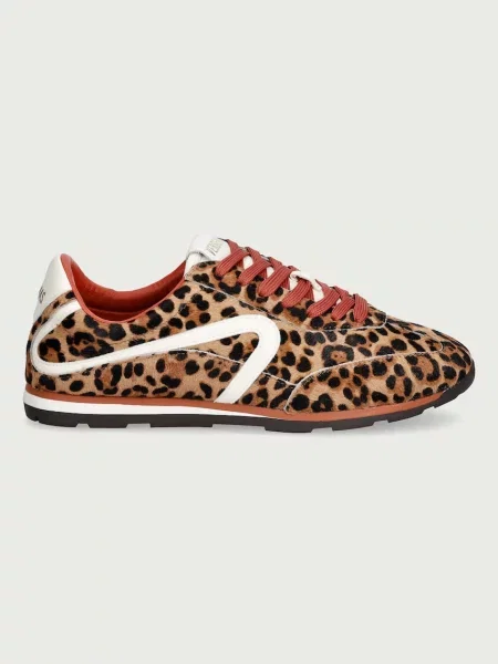 Verbenas JAMAICA ANIMALIER sportcipő női bőr barna