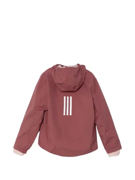 Spodnie cargo Adidas z kapturem z autografem do biegania białe