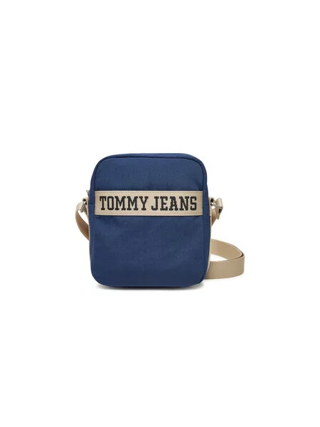 Bag Tommy Jeans Retro Cool Reporter Bag Blue 2 l modré