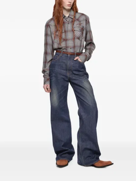 Blugi Acne Studios albastru