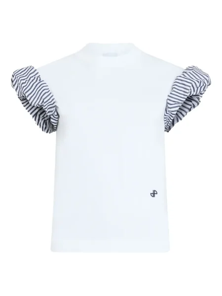 Tricou Patou cu dungi alb