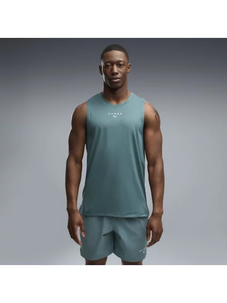 Koszulka bez rękawów PUMA x HYROX CLOUDSPUN Odzież S zielony