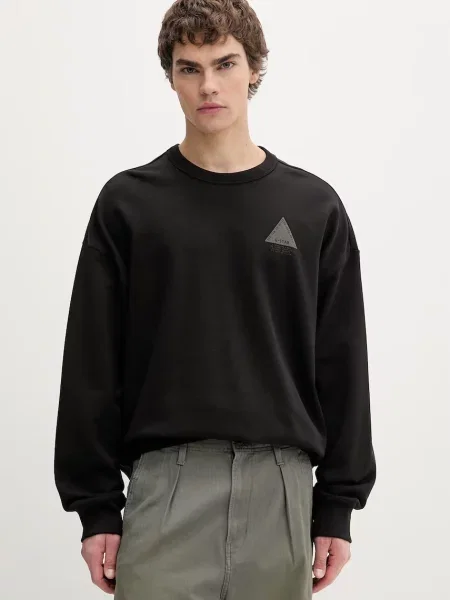G-Star dukserica muška od pamuka Triangle gr r crna