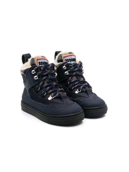 Buty do kostki dziecięce Dsquared2 niebieskie