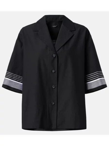 Cămașă Joseph de mătase negru