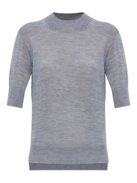 Tricou Jil Sander tricotate gri