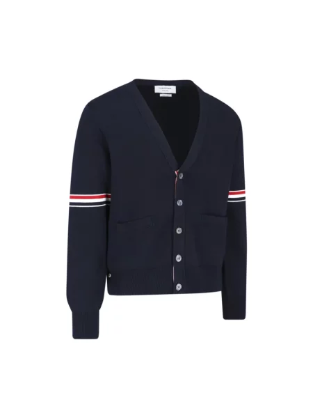 Kardigan Thom Browne niebieski
