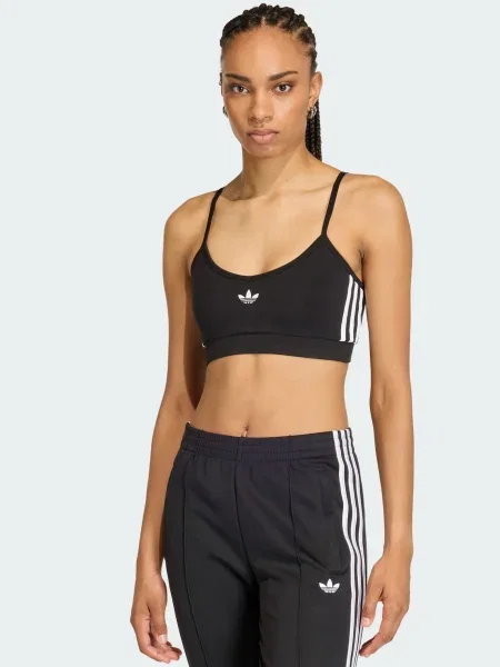 ADIDAS ORIGINALS Top 3 STRIPES crna bijela