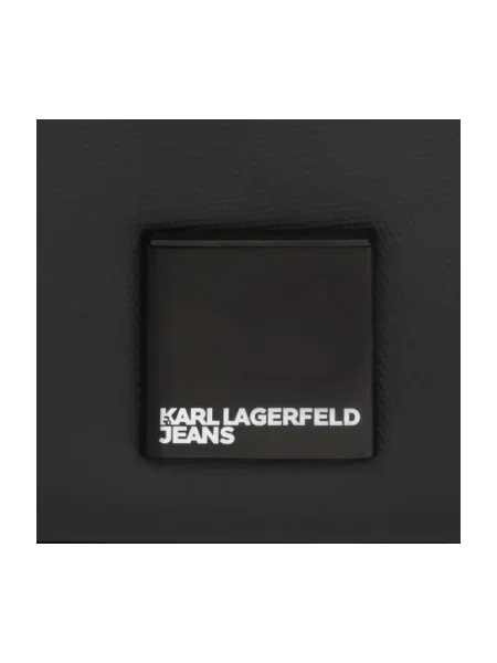 Pungă cosmetică Karl Lagerfeld Jeans negru